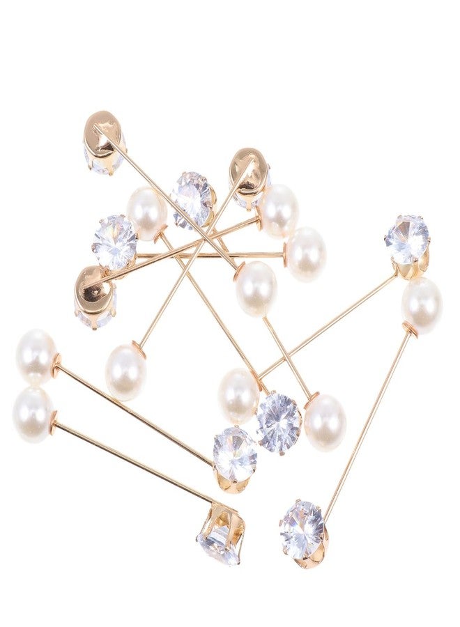 ULDIGI 10pcs Fashion Brooches Delicate Breastpins for Clothing Jewelry Chic and Stylish Clothing Ornaments for Parties and Daily Wear Unique Present Choice for Friends - Image 1